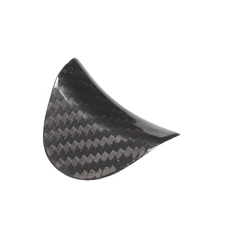 For Nissan 370Z 2009-2020 Real Carbon Fiber Car Center Control Armrest Box Switch Button Trim Cover Protection Car Accessories