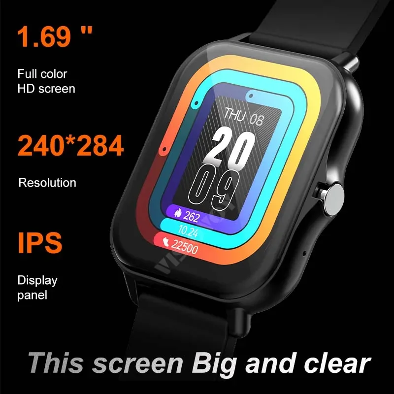 2024 New Smart Watches for Men Women Newest 2024 Sport SmartWatch DIY Watch Faces Bluetooth Call Phone Smart Band Z15