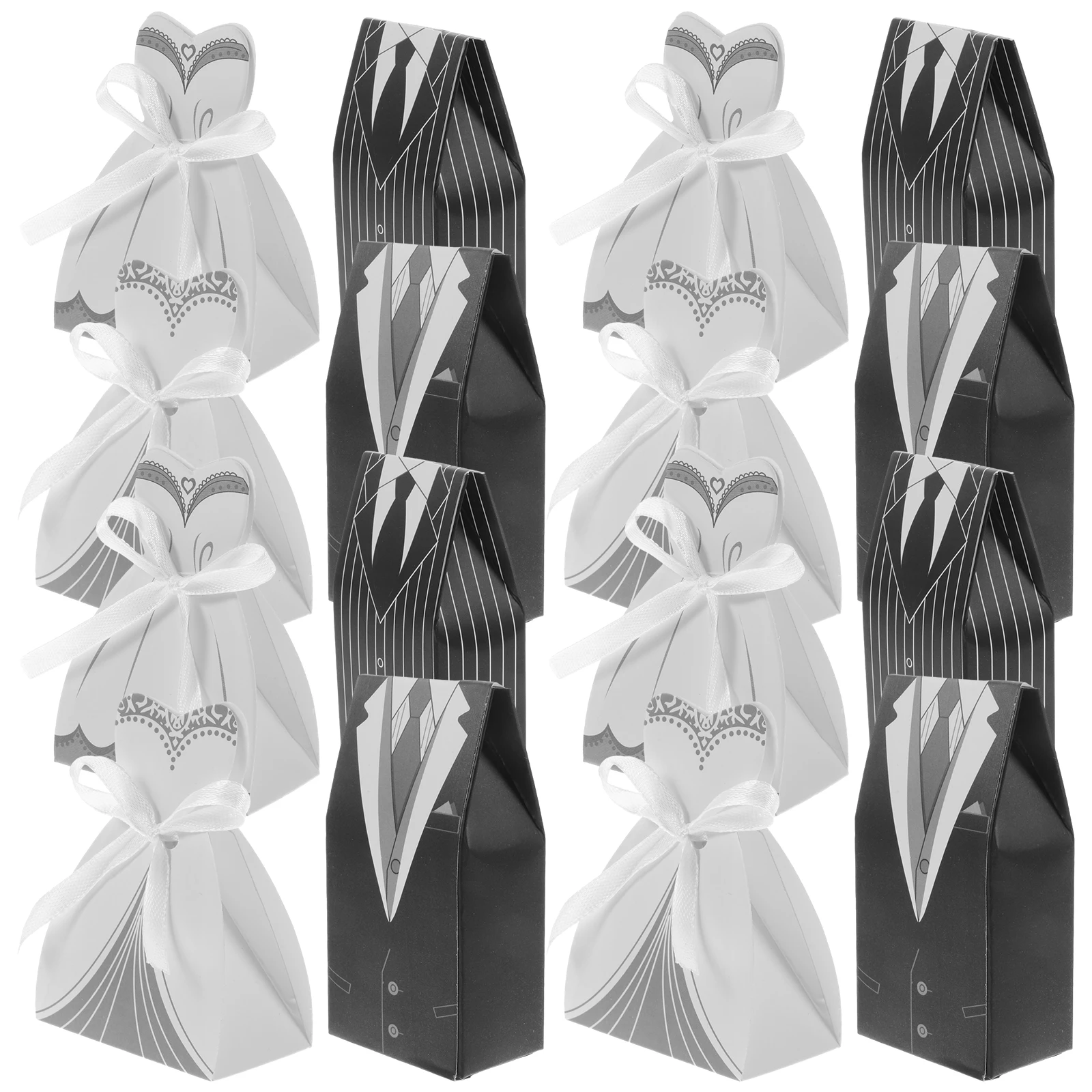 

100pcs Wedding Favor Box Gift Packing For Candy Cookies Party Favors Shower Thank You Gifts Wedding Supplies