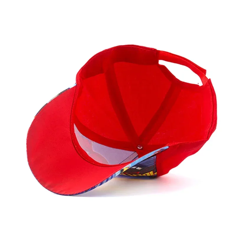 الصيف الربيع ديزني سبايدرمان أنيمي الاطفال العلامة التجارية قبعة صبي فتاة قبعات السفر الرجل العنكبوت الأطفال قبعات البيسبول اكسسوارات الطفل