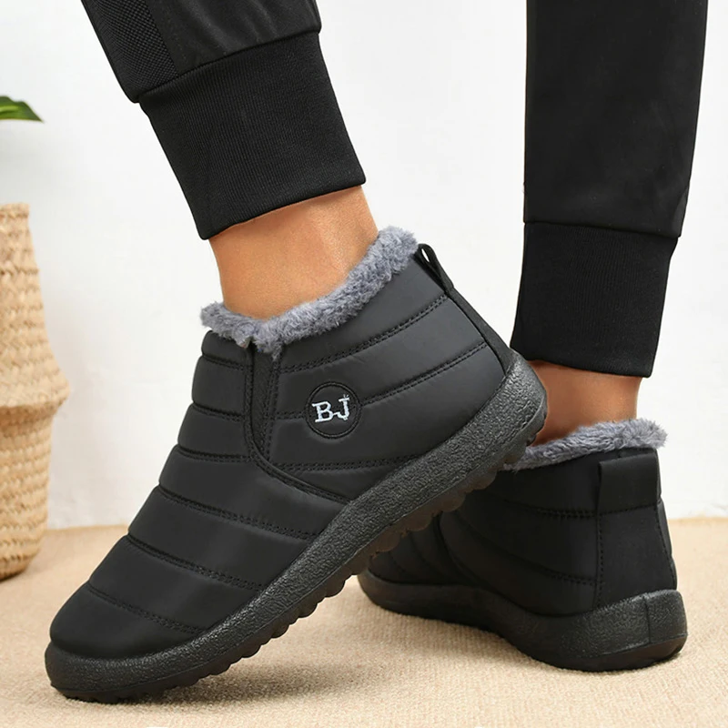 أحذية رجالية دافئة منصة الثلوج أحذية رياضية الشتاء حذاء رجالي في الهواء الطلق رجل أحذية رياضية للجنسين حذاء من الجلد أحذية عمل مقاومة للماء الأحذية