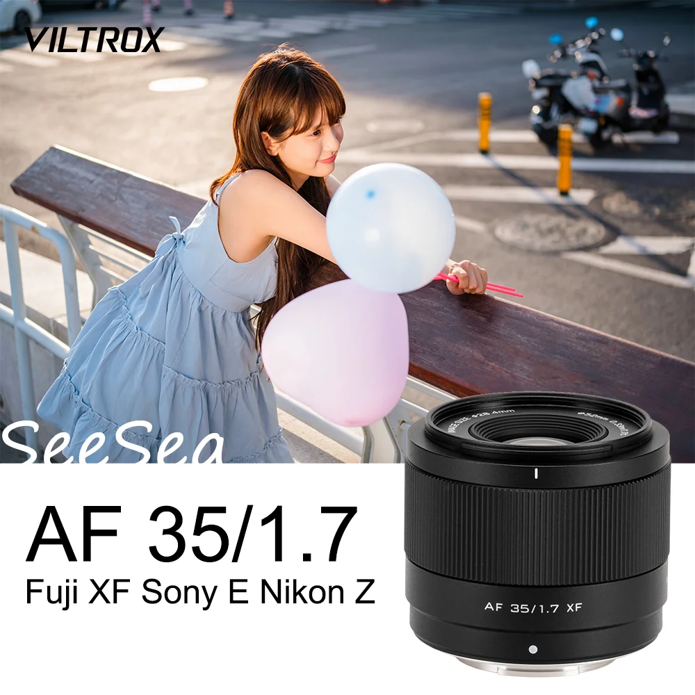 عدسات Viltrox 15 مم 25 مم 35 مم 56 مم للصورة التلقائية لكاميرا Fujifilm Xf Sony E Nikon Z Mount