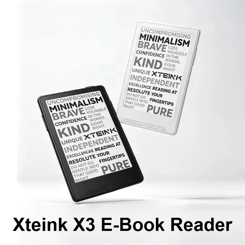 XTEINK X3 E-Ink E-Book Readers Ink Screen Magnetic Lightweight 4.3 Inches Portable Magnetic Mini E-Reader Ultrathin