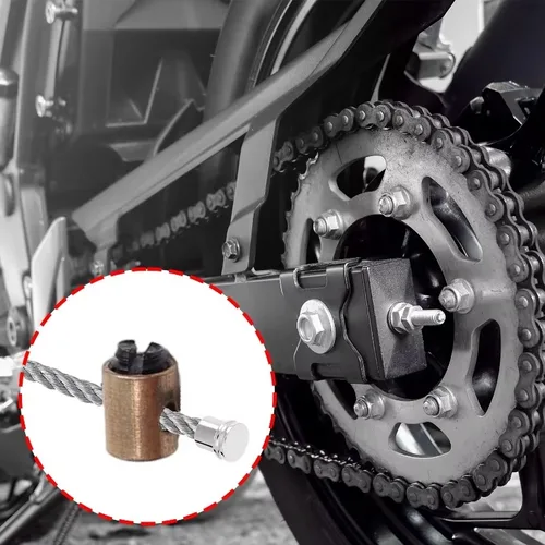 Imagen 2 del producto Pasador de perno de tope de Cable para 50CC-250CC CRF XR BBR KLX TTR ATV Pit Dirt Bike Quad 4 ruedas Coleman 200 CT200U CT200EX BT200X Mini-bike