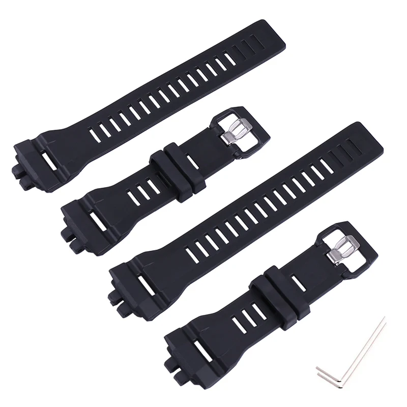 

Rubber watch band accessories compatible for Casio GBD-200-1/2/9 GBD-200RD watch strap diving resin sports wristband men women's
