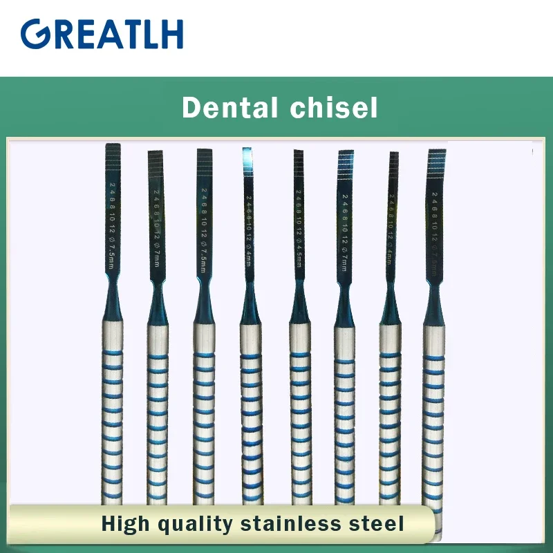 Dental Implant Instrument tool Stainless steel dental Ochsenbein chisel tooth bone knife Bone Split Grafting Oral Surgery Tool