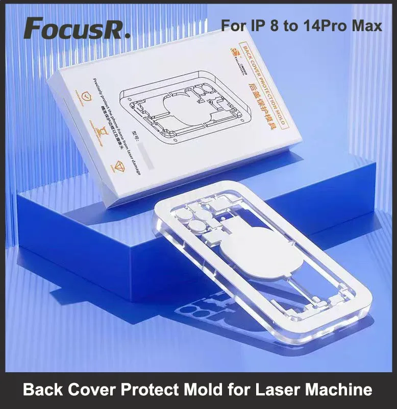 Back Cover Glass Remove Protective Mold For iPhone 12 13 14 Pro Max TBK Camera Protect Mould M-Triangel Laser Separating Machine top yjdh 1 ultrasonic welding machine mold repair machine cold welder high quality