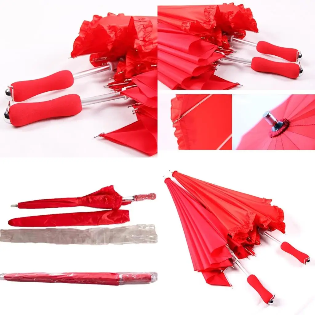 

Stylish Heart Shape Umbrellas Bridal Canopys Umbrellas Wedding Accessory Perfect for Outdoor Event Travel Umbrellas high quality