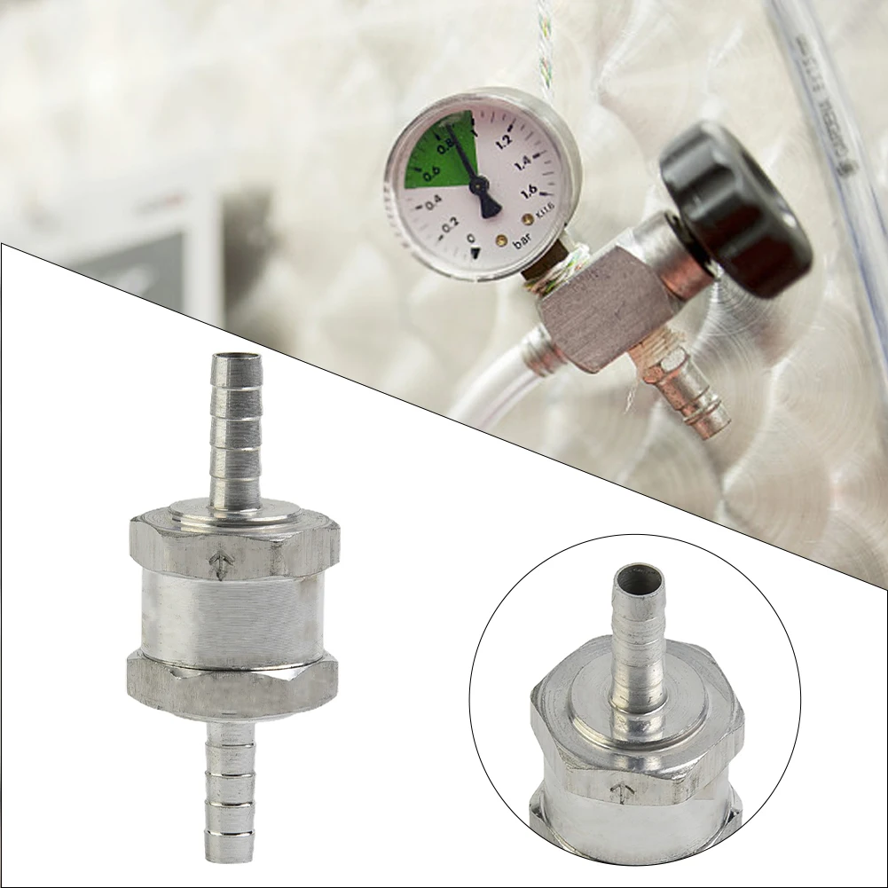 

1 шт. односторонние обратные клапаны, обратный клапан для топлива, односторонний рядный 6/8/10/12 мм, трубка для топлива, воздуха, воды, односторонняя трубка, шланговый клапан