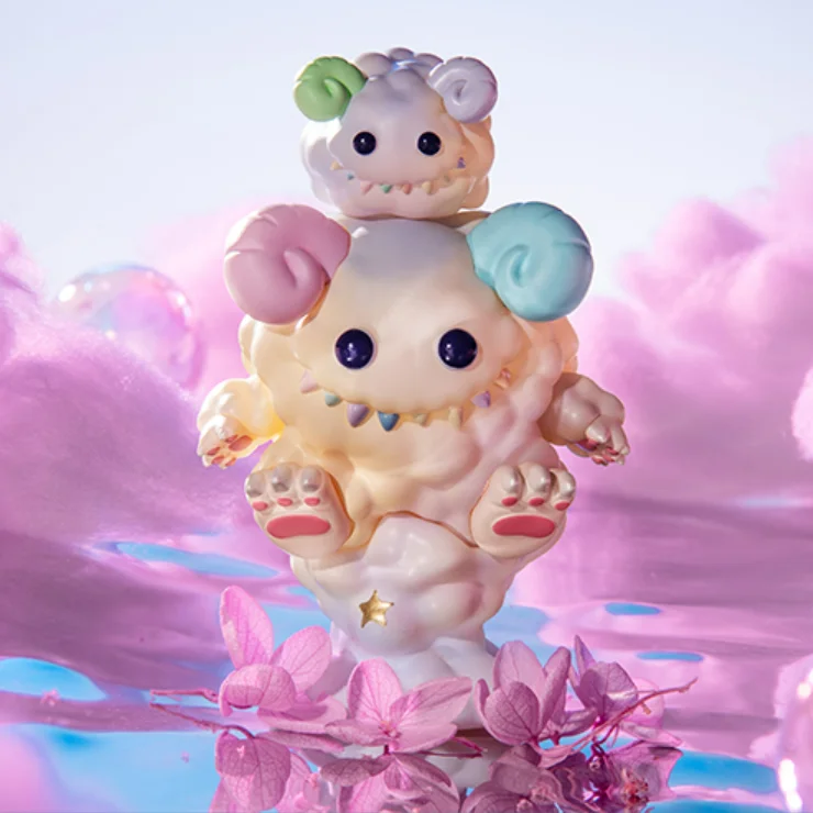 Instinctoy Monster Fluffy Joyful Life Series Scatola misteriosa Scatola cieca Scatola carina Action Figures Giocattoli di moda Regalo di compleanno