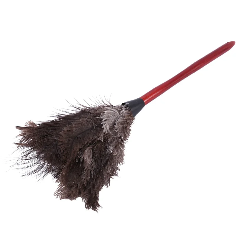 2X منفضة ريش تنظيف النعام منفضة ريش النعام منفضة ريش النعام الريش الناعم