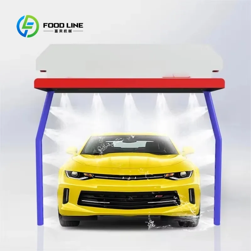 Customized touchless car wash machine car washing equipment high pressure spray system for small commercial car wash stations