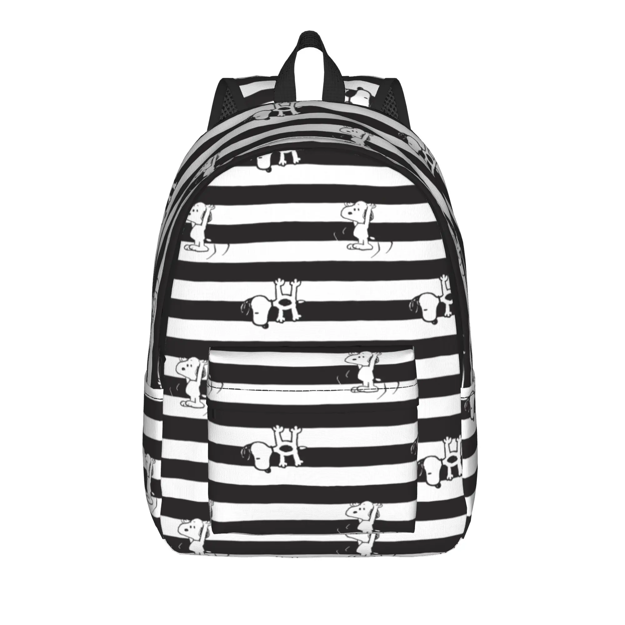 S-Dog-Snoopies Cartoon Backpack for Men Women Casual Student Hiking Travel Daypack  Laptop Computer Shoulder Bag Durable
