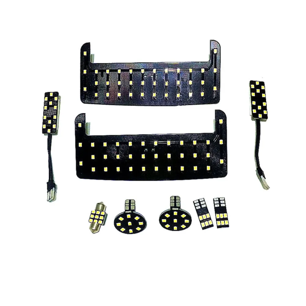 

Светодиодные лампы для чтения в салоне автомобиля July King 6000K, совместимые с Toyota Noah Voxy 70 # 2007-2013 2835SMD, 9 шт. Автомобильный купольный светильник для карты