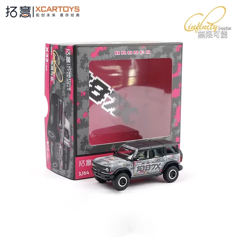 

Xcartoys 1:64 Bronco Gen.6 1087X Флот, литая под давлением модель автомобиля