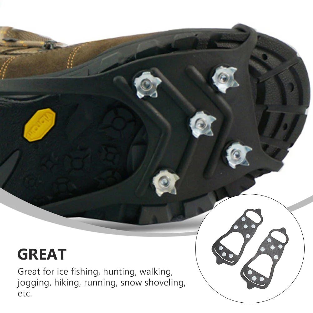 

Non Slip Shoes Anti-slip Cover Ice Claws Outdoor Cleats Snowfield for Climbing Crampons Child