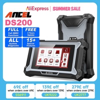 ANCEL DS200 OBD2 Automotive Scanner Code Reader D.PF Regen A/F TPMS SRS ABS Oil EPB Four System Lifetime Free Update