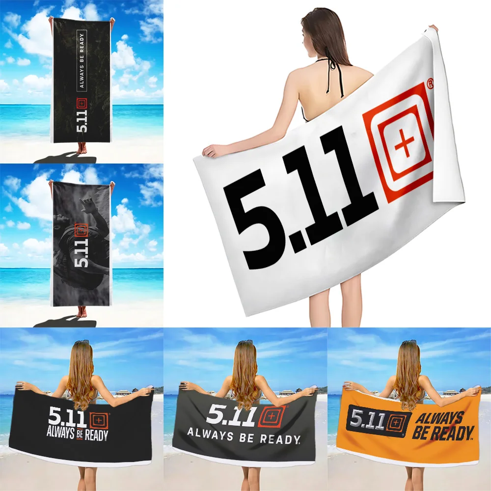 Beach Towel Microfiber Sand Free Quick Dry Soft Sandproof Pool Towels for 5.11 Tactical Gaming Women Travel Gym Shower Camping