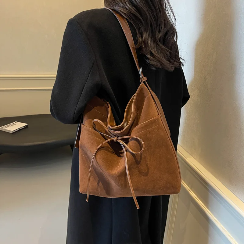 

Fashion Panelled Canvas Bucket Bag Designer Women Handbags Luxury Pu Leather Shoulder Crossbody Bags with Wide Strap Tote Purses