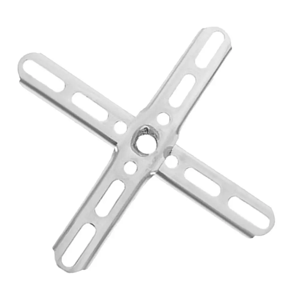 Kit de Soporte de Montaje Cruzado Universal, Placa de Hierro para Lámparas de Techo, Candelabros, Ventiladores de Techo Colgantes, Herrajes