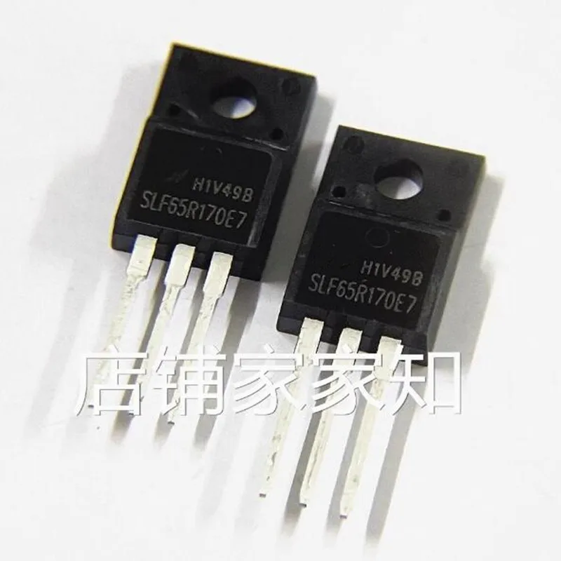 

10 шт. 100% новый оригинальный SLF65R170E7 TO-220F полевой транзистор