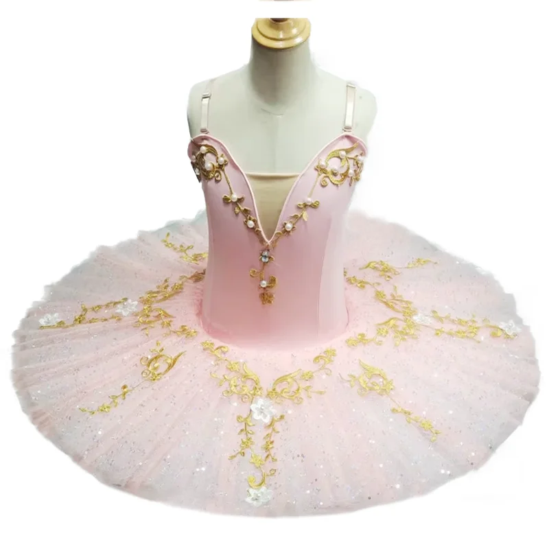 

2024 Blue Bird Purplel Professional Ballet Dance Tutu Ruffle Edges Classic Ballet Tutu Dress for Girls & Women Performance