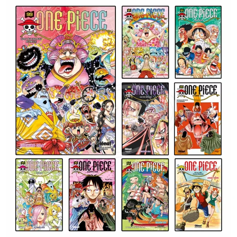 Póster Decorativo de Anime One Piece 2026, con Imagen de Luffy y Usopp, Arte Japonés, Pintura de Diamantes, Decoración para Sala de Estar