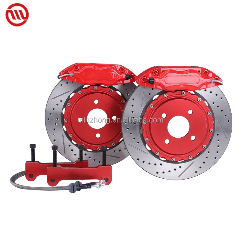 Auto brakes OEM Caliper big 4 pot for AP 7600  auto big brake calipers kit for Subaru Crosstrek DIAS WAGON IMPREZA  IMPREZA XV