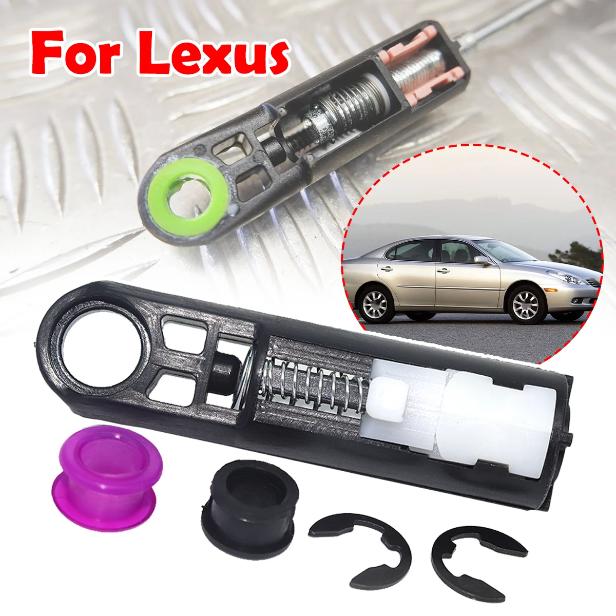 AT Gear Shift Cable Linkage Selector Bushing End Rod For Lexus RX 450H ES 350 300h 250 330 VII XZ10 Toyota Land Cruiser Prado