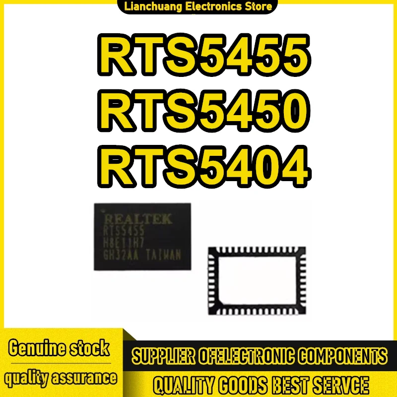 

2 шт./лот, новые и оригинальные RTS5455 RTS5455-GR QFN-46 RTS5455 RTS5450 RTS5404