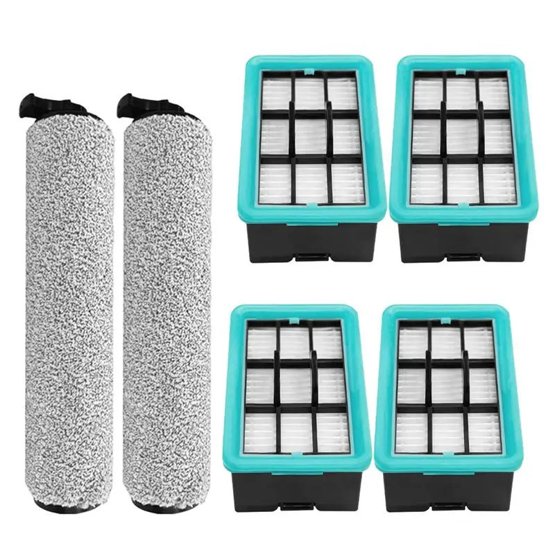 SDFC-For Bissell Crosswave Hard Floor Expert 3831 Roller Brush Hepa Filter Replacement Parts Accessories