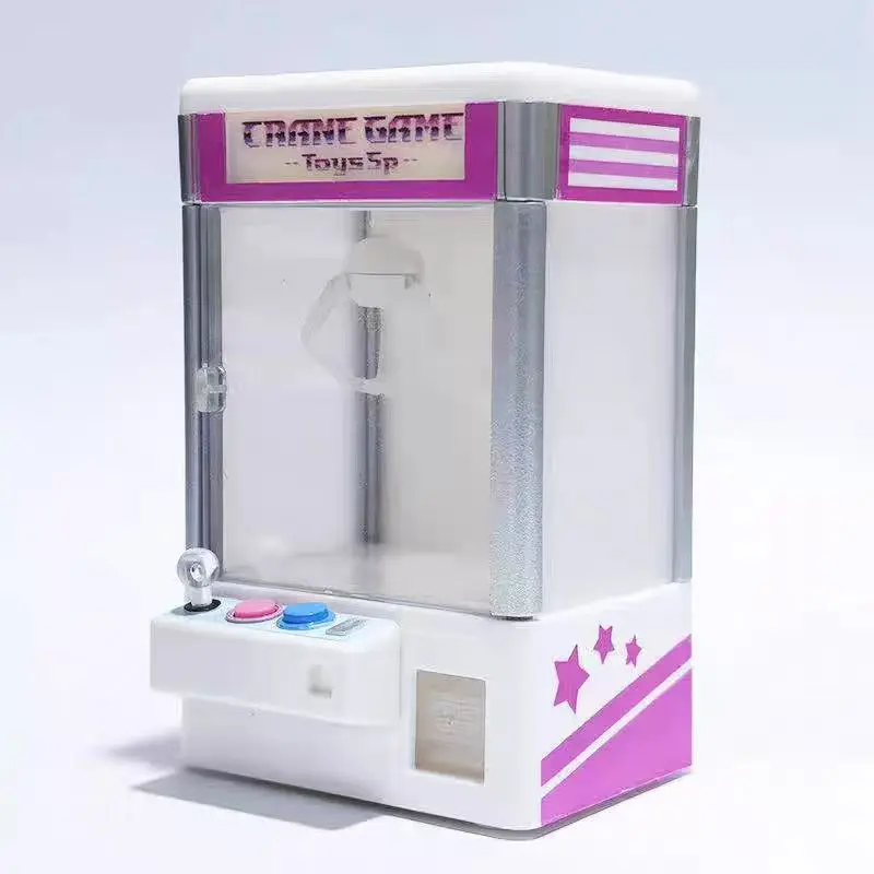 Genuine Action Figure 1 Mini Doll Machine Model Display Stand Gacha Miniature Scene