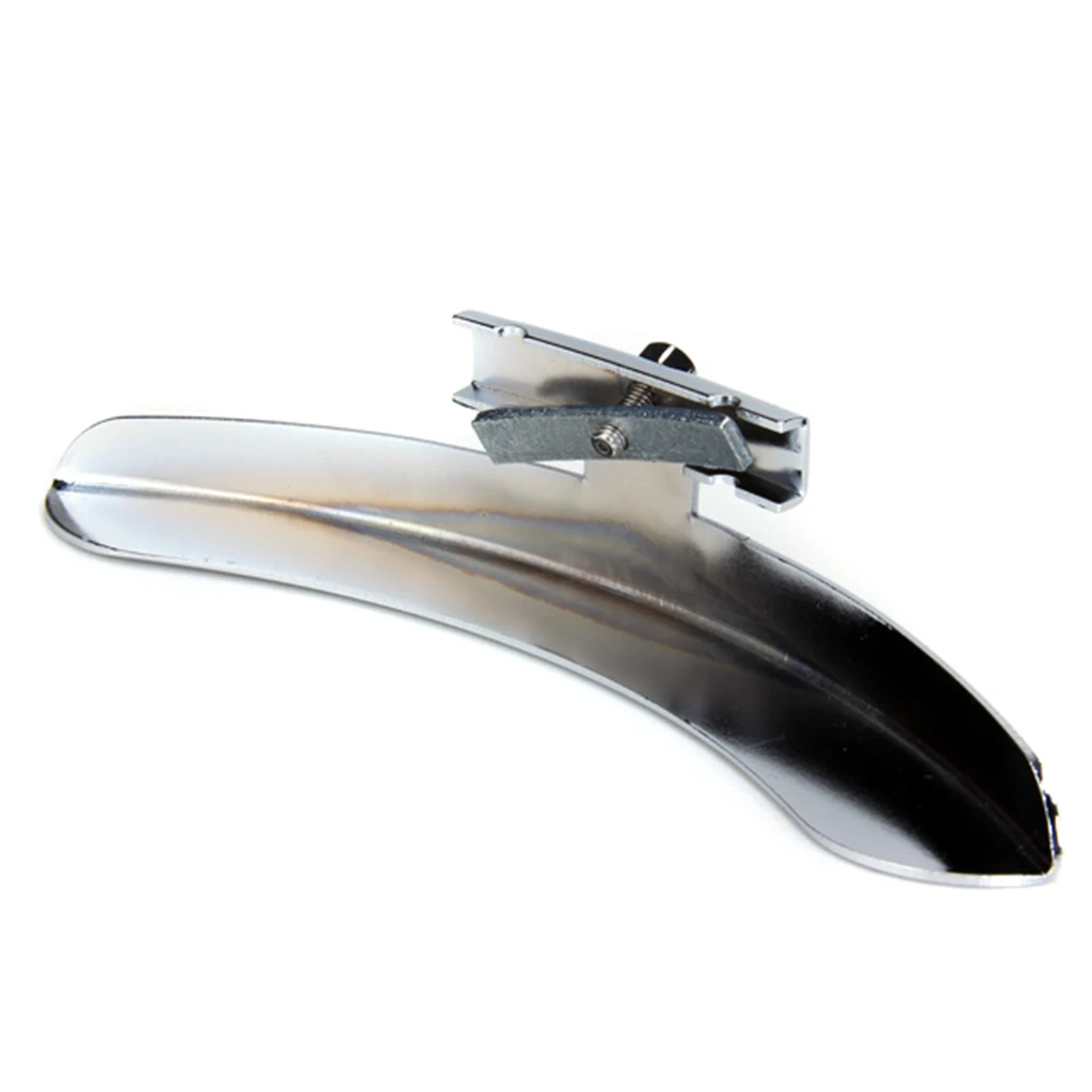 Mirror Finish Banjo Armrest Single Leg Banjo Musical Instrument Accessory Rim Mounted for 5 Strings Banjo