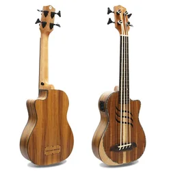 30inch Ukulele Bass With Pickup Ukulele Guitar 3 Band Balanced Pickup Ukelele Bass Guitar Pickup Bass Guitar Ukulele Bass 30inch