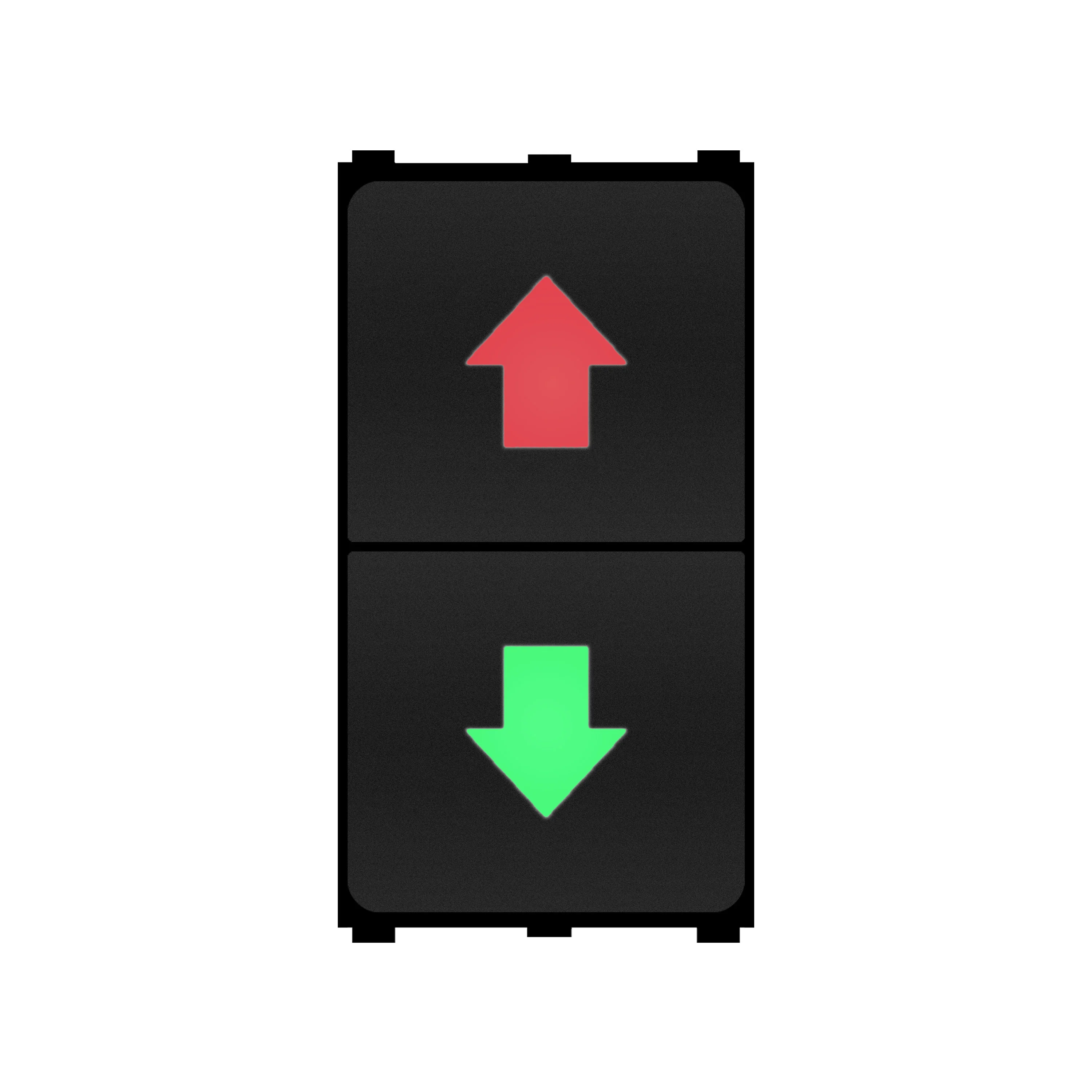 

Dual Push Switch Winch In Winch Out Led Button Arrows Up Down for Nissan Navara D40 Pathfinder R51