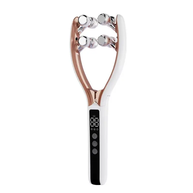 

RF EMS Micro Current Roller Face Slimming Artifact V Face Beauty Firming Lifting Face Facial Massage Instrument