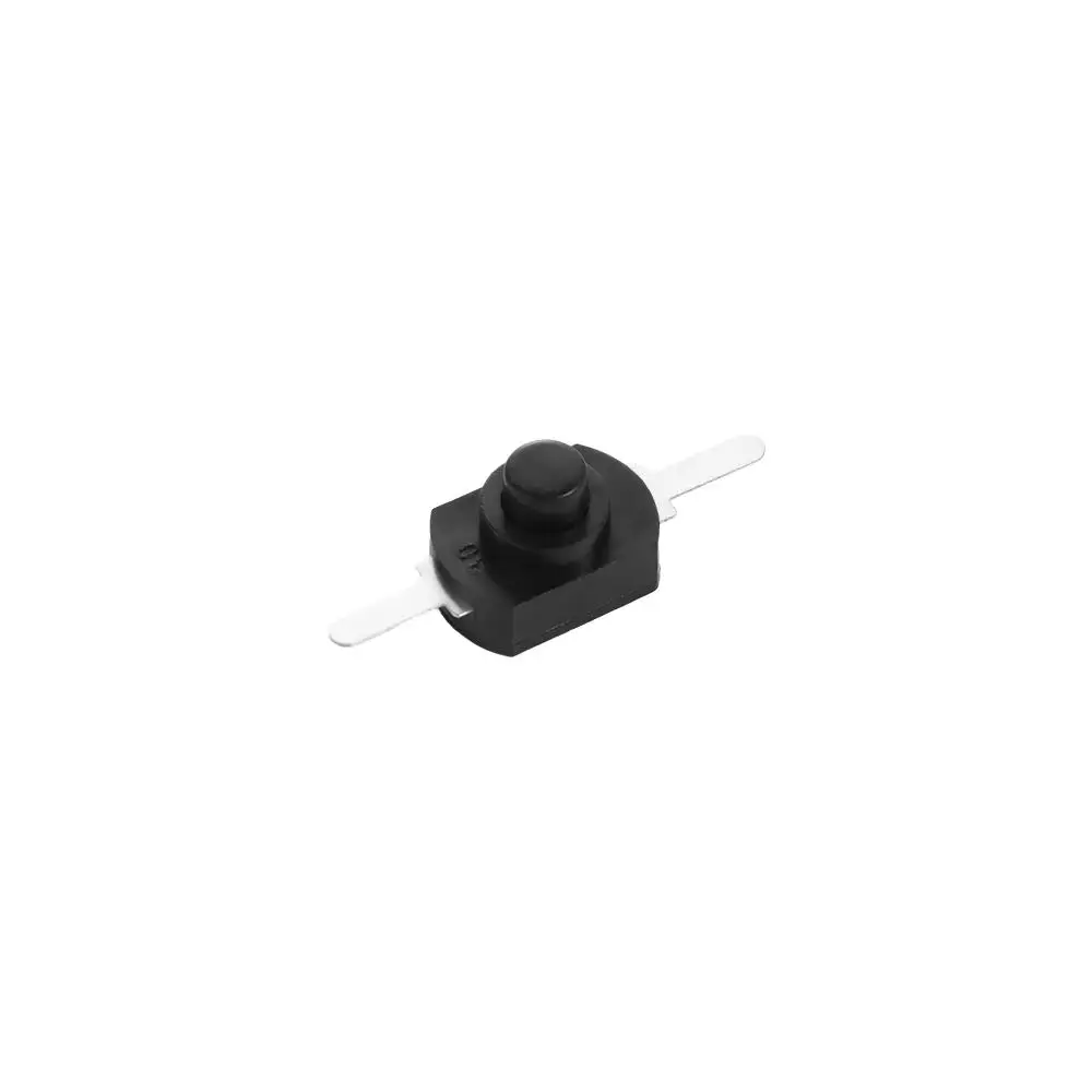 1A 10PCS Mini Push Button for Electric Torch 1208YD Switch Torch Control Switch Button Switch On Off Swtich Push-Button Switch