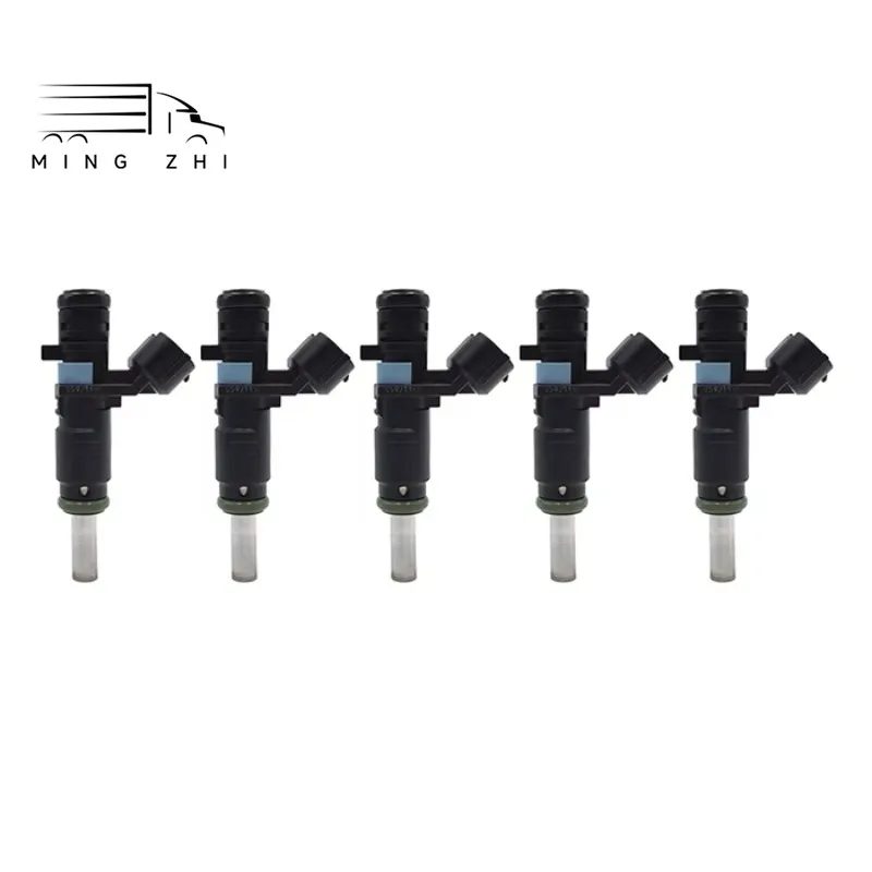 5 PCS OEM 07K906031C FJ1067 FI11378S Bico Injetor de Combustível Para V-W Rabbit Golf Jetta Beetle Passat 2.5L L5 2007-2013