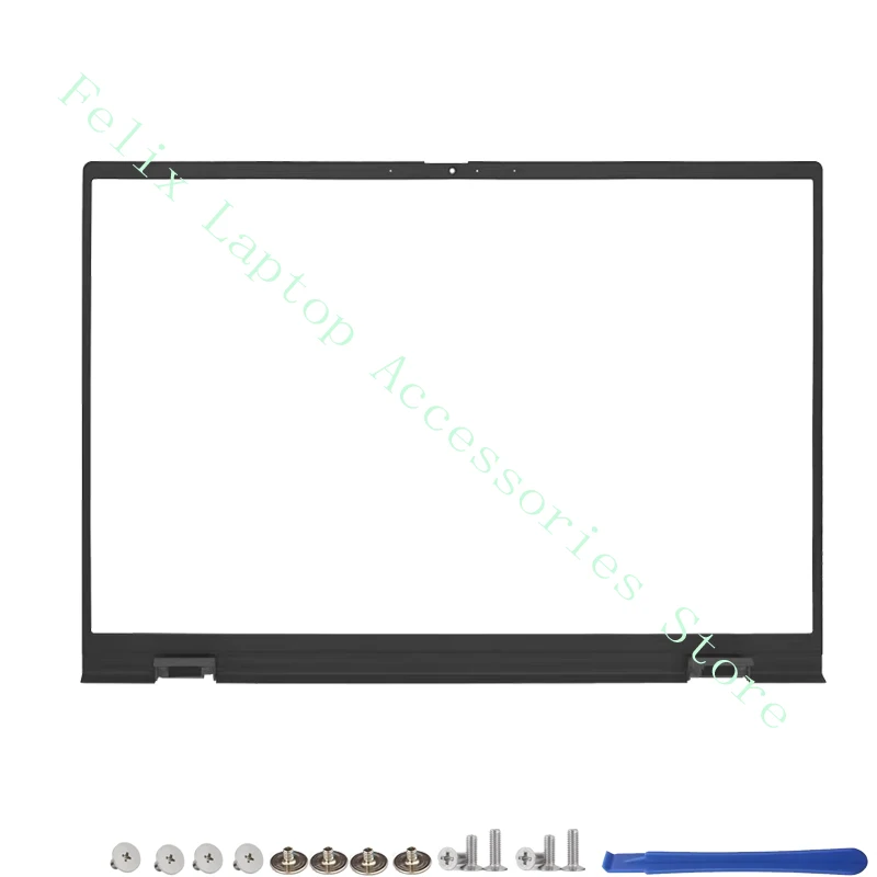Imagem -03 - Lcd Tampa Traseira para Dell Inspiron 5310 Tampa Frontal Apoio para as Mãos Tampa Inferior Dobradiça Cor Prata