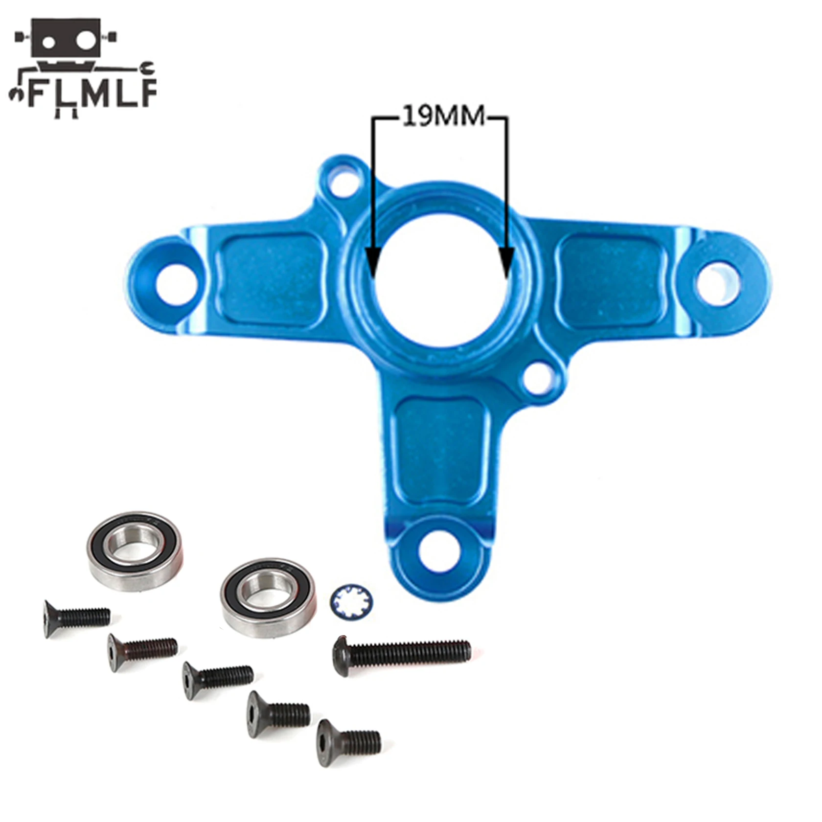 Rc Car CNC Aluminum Clutch Tripod /Clutch Bell Mount Kit Fit 1/5 HPI ROFUN BAHA ROVAN KM BAJA 5B 5T 5SC Truck Parts