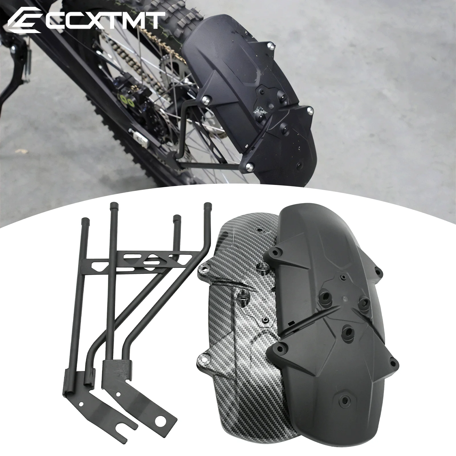 Guardabarros de rueda trasera, guardabarros de plástico para motocicleta, para Sur Ron sur-ron Light Bee S & Light Bee X, bicicleta eléctrica de Motocross
