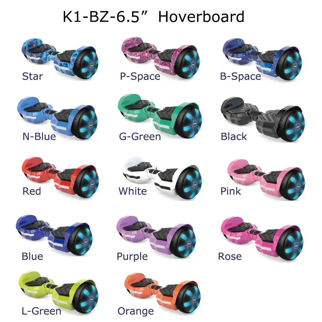 US FBA warehouse drop ship 6.5 inch hoverboard suitable hover kart e-scooter 2 wheel mini drift trike hover board for kids