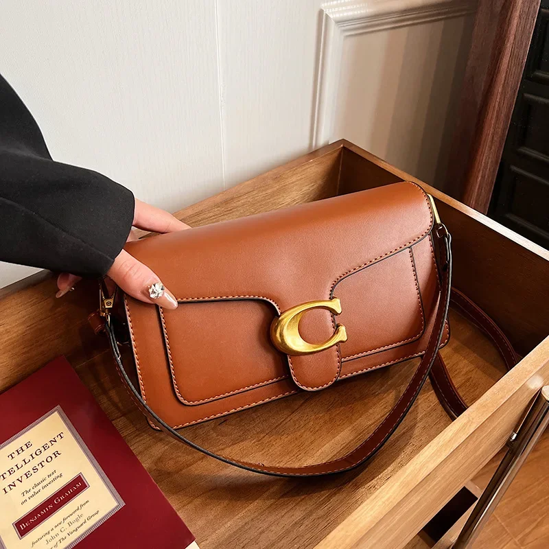 2025 Herbst Neue Nischenhandtasche für Damen, Hochwertige Textur, Einfarbig, Schlicht und Vielseitig, Kleine Quadratische Tasche, Klassische Retro-Umhängetasche – Detail 6