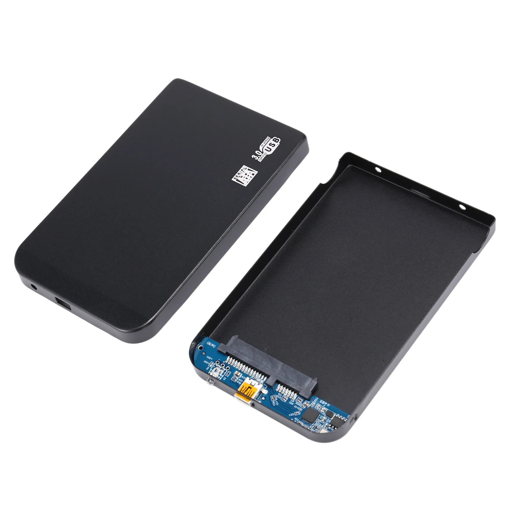GFR5-HDD Case SATA Ke USB 3.0 SSD Adapter Hard Drive Case (Hitam)
