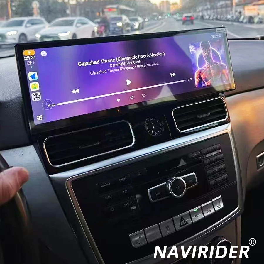 

For Mercedes Benz ML GL W166 X166 Navigation Gps Stereo Car Radio Audio Head Unit Multimedia Video Player 256GB Tape Recorder