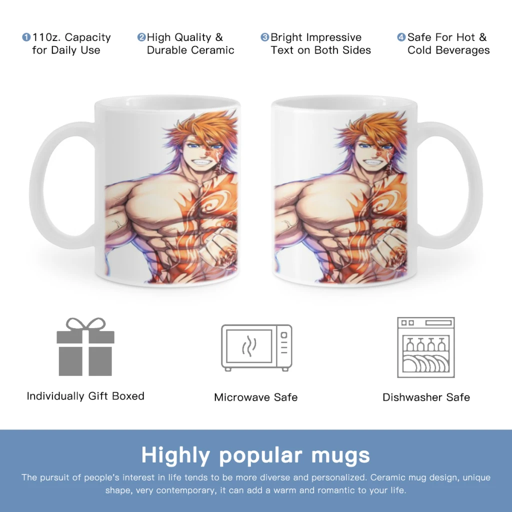 

Record of Ragnarok Anime Free Shipping 11OZ Coffee Mug Beer Mugs Tea Milk Cup For coffee Lovers Surprised Gift