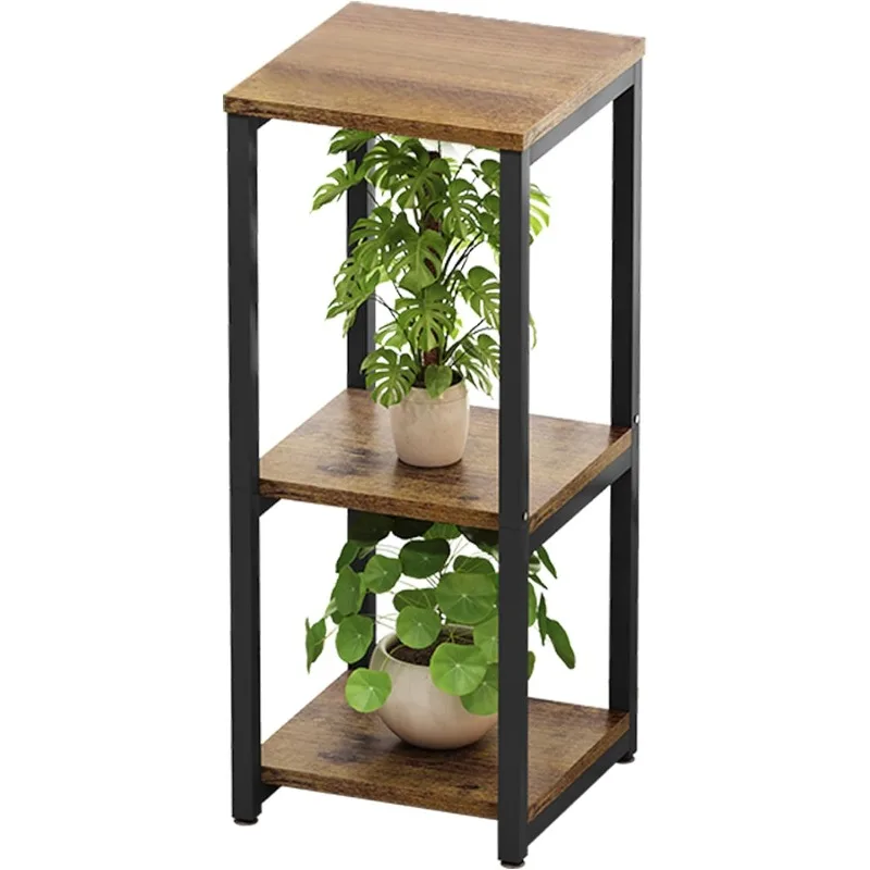 

Plant Stand Indoor Corner Tall 3 Tier Metal Modern Flower Storage Plant Stands Holder for Living Room Balcony Garden