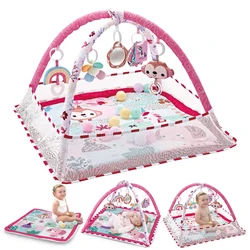 Nieuwe Stijl Baby Fitness Frame Kruipen Multifunctionele Educatieve Mat Kinderen Zintuiglijke Ontwikkeling Activiteit Mat Gym Speelgoed