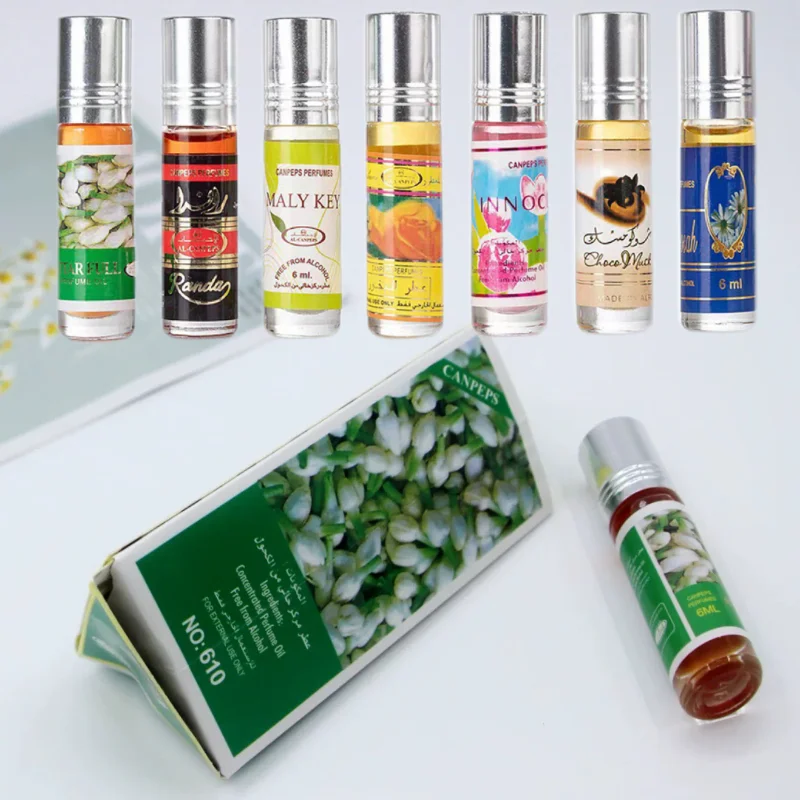 Perfume de Dubái, fragancia duradera, aceite esencial de Chocolate, fragancia Floral de leche, fragancia ligera fresca, Perfume de rodillo Unisex diario