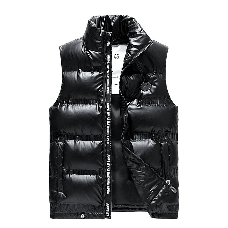 Causal Sleeveless Men Jacket Winter Warm Padded Waistcoat Male Clothe High Quality Duck Down Fashion Lightweight Thick Vest Coat